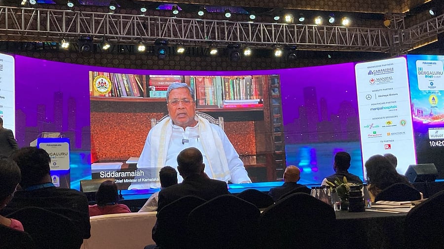 <div class="paragraphs"><p>Karnataka Chief Minister Siddaramaiah addresses the DH Bengaluru 2040 Summit</p></div>