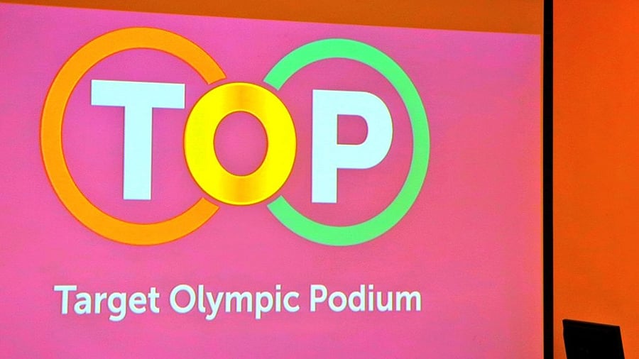 <div class="paragraphs"><p>Logo of the Target Olympic Podium Scheme.</p></div>