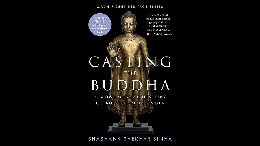<div class="paragraphs"><p>Casting the Buddha book's cover.</p></div>