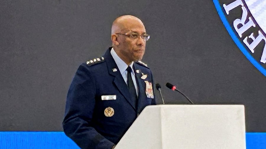 <div class="paragraphs"><p>US Air Force General C.Q. Brown, ex-chairman of the Joint Chiefs of Staff.</p></div>