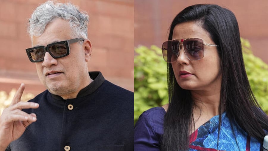 <div class="paragraphs"><p>TMC's&nbsp;Derek O'Brien and Mahua Moitra (R).</p></div>
