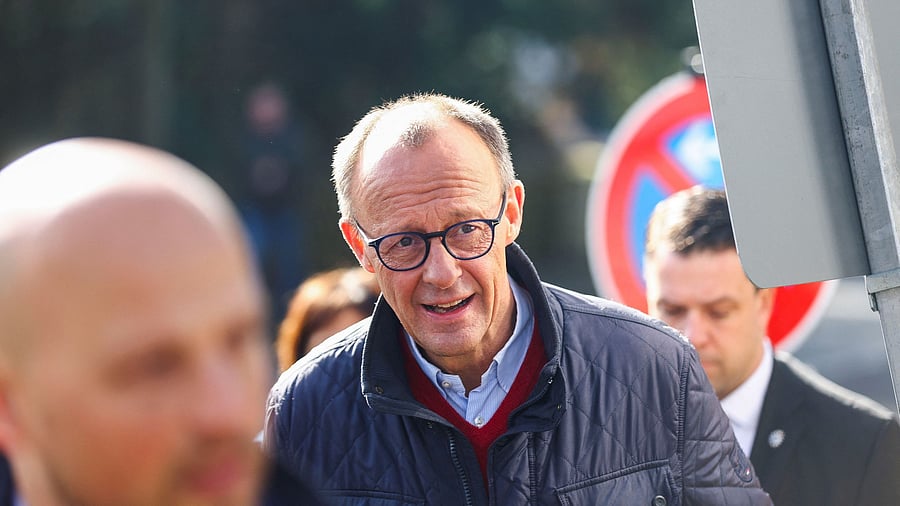 <div class="paragraphs"><p>German conservative candidate for chancellor and Christian Democratic Union  party leader Friedrich Merz.</p></div>