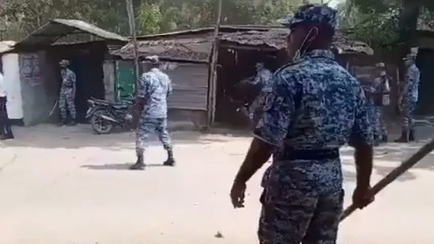 <div class="paragraphs"><p>Bangladesh Air Force soldier seen in this screengrab. (For representation)</p></div>