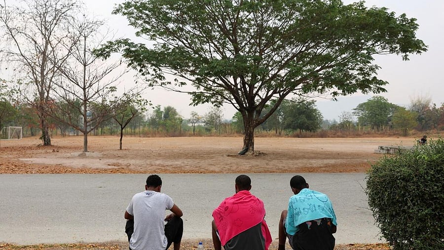 <div class="paragraphs"><p>Trafficked scam centre victims in Myanmar are sent to Thailand before repatriation, in Tak.</p></div>