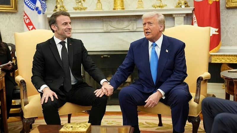 <div class="paragraphs"><p>Dnald Trump and Emmanuel Macron </p></div>