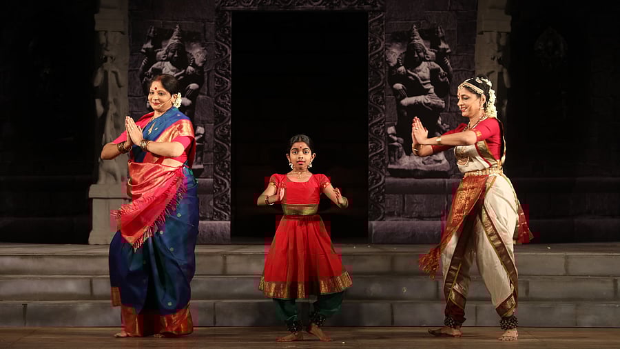 A scene from the play ‘Kamalakshi’.