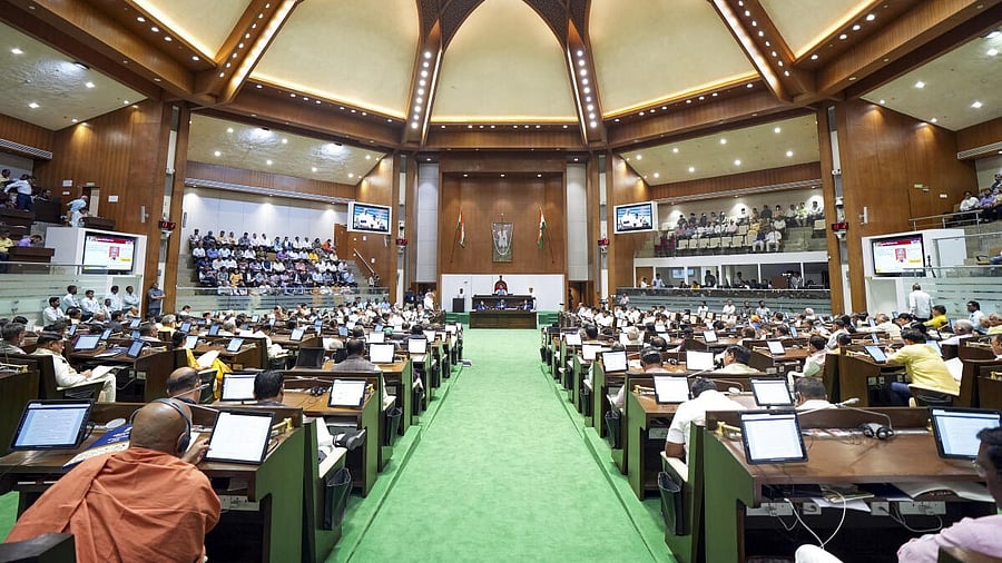 <div class="paragraphs"><p>Representative image of a a session going on in Gujarat Assembly. </p></div>