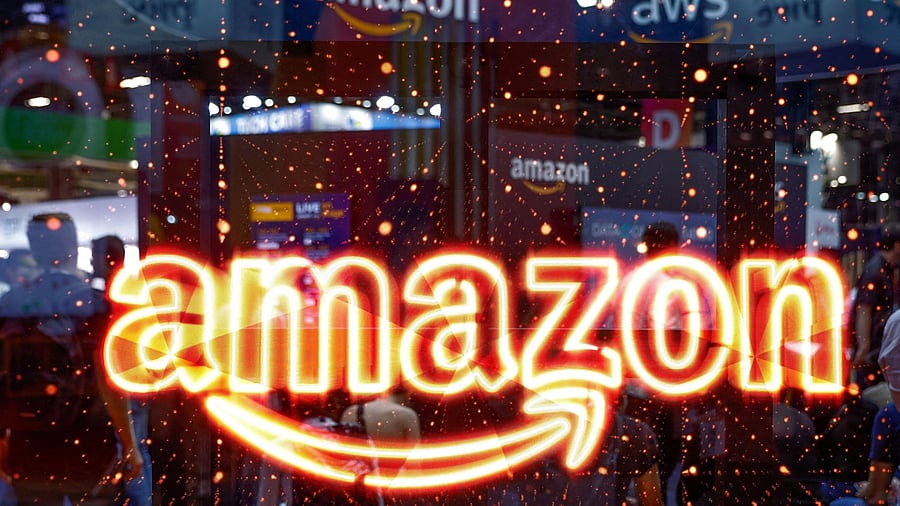 <div class="paragraphs"><p>The logo of Amazon </p></div>