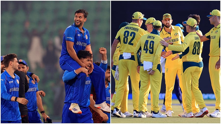 <div class="paragraphs"><p>Afghanistan players and Australian players.</p></div>