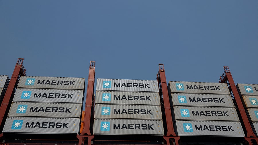 <div class="paragraphs"><p>Maersk shipping containers </p></div>