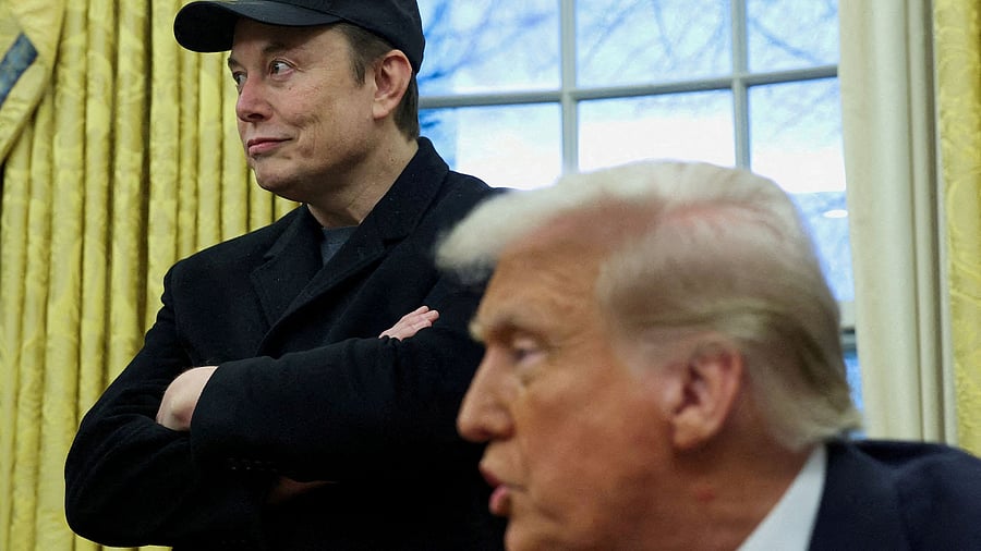 <div class="paragraphs"><p>Elon Musk and US President Donald Trump.</p></div>