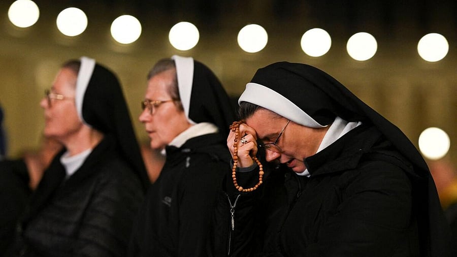 <div class="paragraphs"><p>Asked about the pope's desires, the Vatican responded that "it's too early" to talk about end-of-life details. And while his prognosis remains guarded, Saturday evening's health bulletin had encouraging news about the pope's health.</p></div><div class="paragraphs"><p><br></p></div>