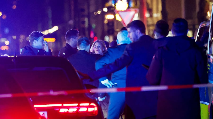 <div class="paragraphs"><p>German Interior Minister Nancy Faeser visits the site where a car drove into a crowd, in Mannheim, Germany, March 3, 2025.</p></div>
