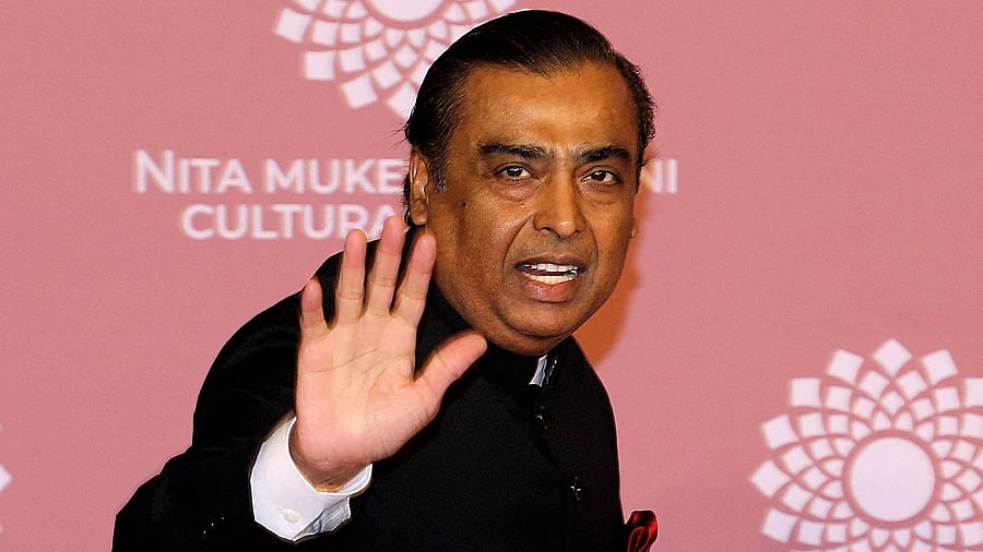 <div class="paragraphs"><p>Mukesh Ambani, chairman of Reliance Industries</p></div>