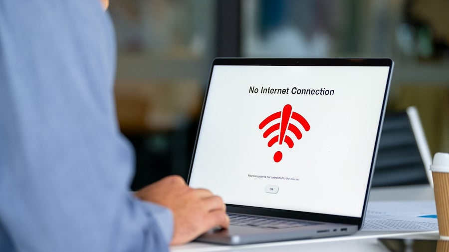 <div class="paragraphs"><p>Image showing a computer displaying a no internet message. For representational purposes.</p></div>