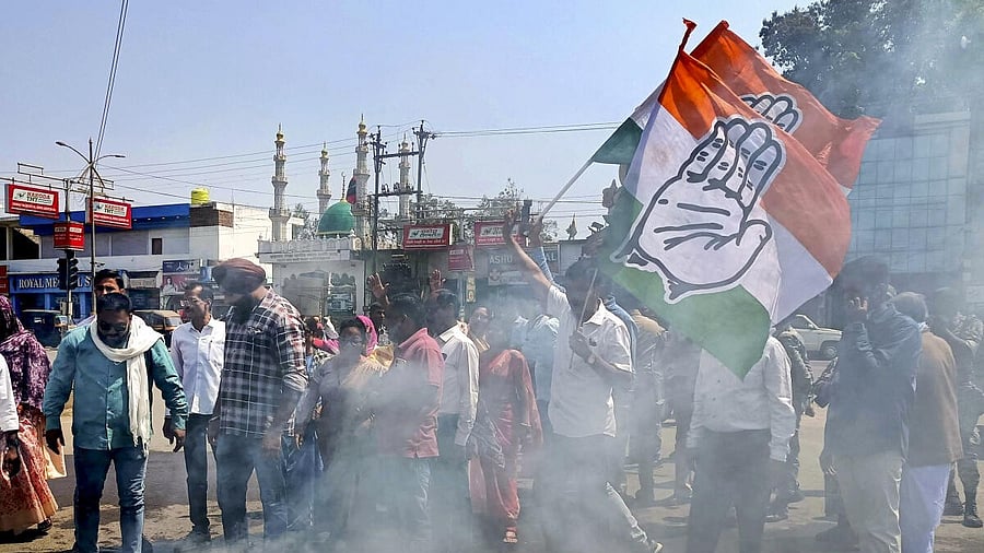 <div class="paragraphs"><p>Congress protests in Raipur</p></div>