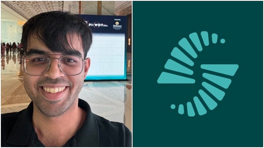 <div class="paragraphs"><p>Sudarshan Kamath(on left), founder of smallest.ai (Logo on right).</p></div>