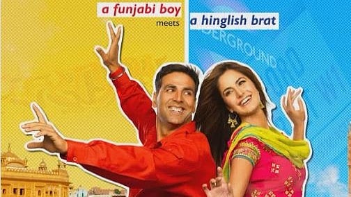 <div class="paragraphs"><p>'Namastey London' poster</p></div>