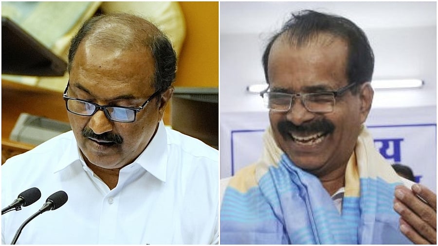 <div class="paragraphs"><p>Kerala Finance Minister K N Balagopal and Union Minister George Kurian.</p></div>