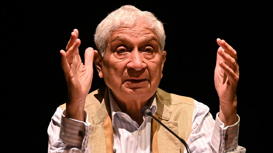 <div class="paragraphs"><p>Emeritus Professor of Economics at Jawaharlal Nehru University, Deepak Nayyar, speaks on 'From Pax Americana to Pax Mysteriana: The Political Economy of a World Order in Transition' at the Bangalore International Centre on Thursday. </p></div>