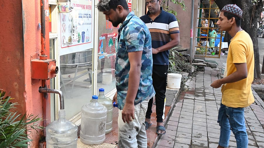 <div class="paragraphs"><p>An RO water ATM at Ashwathnagar. </p></div>