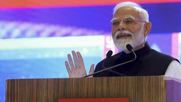 <div class="paragraphs"><p>Prime Minister Narendra Modi addresses Republic Plenary Summit 2025, in New Delhi.</p></div>