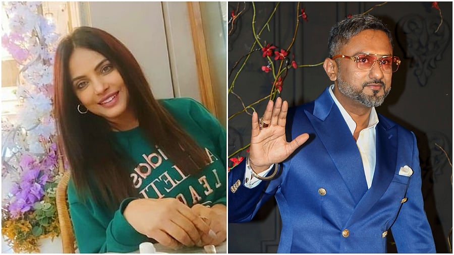 <div class="paragraphs"><p>Actress Nitu Chandra and Singer Honey SIngh.</p></div>