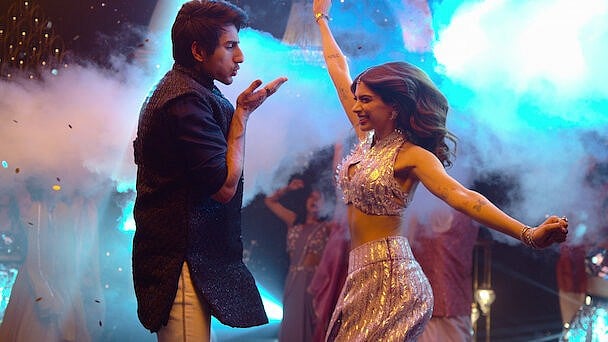 Ibrahim Ali Khan and Khushi Kapoor in 'Nadaaniyan'.