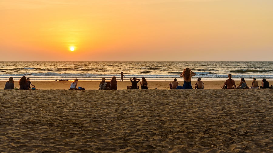 <div class="paragraphs"><p>Sunset at Karnataka's Gokarna beach</p></div>