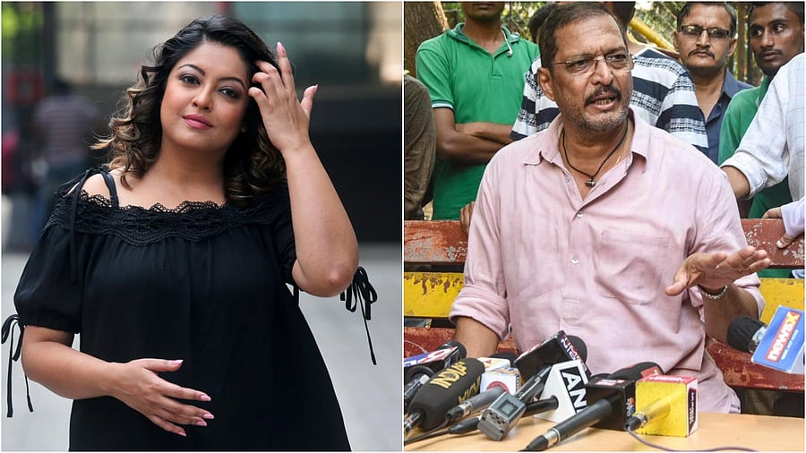 <div class="paragraphs"><p>Tanushree Dutta (L); Nana Patekar. </p></div>