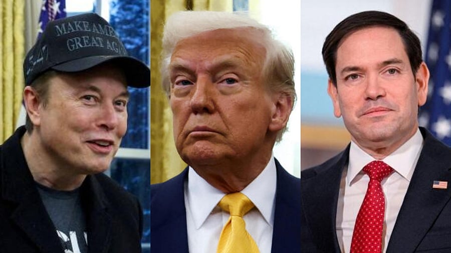 <div class="paragraphs"><p>(L-R) Elon Musk, Donald Trump, Marco Rubio</p></div>