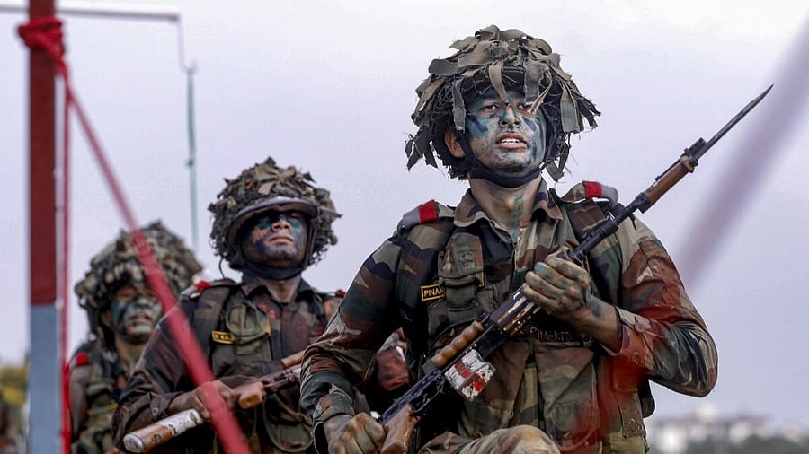 <div class="paragraphs"><p>Cadets perform during the combined display organised at the Officers Training Academy. Image for representation.</p></div>