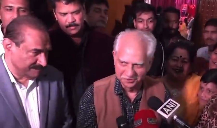 <div class="paragraphs"><p>Director Ramesh Sippy at the special screeing of 'Sholay' for the IIFA awards, 2025.</p></div>