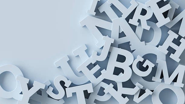 <div class="paragraphs"><p>Representative image showing English letters. </p></div>