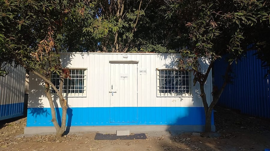 <div class="paragraphs"><p>A makeshift lab at the Bangalore Bioinnovation Centre. </p></div>