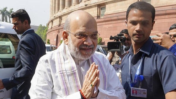 <div class="paragraphs"><p>Union Home Minister Amit Shah during the second part of the Budget session of Parliament, in New Delhi, Monday, March 10, 2025.</p></div>