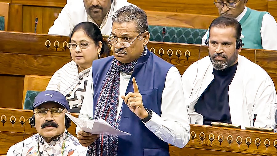 <div class="paragraphs"><p>TMC MP Kirti Azad speaks in the Lok Sabha</p></div>