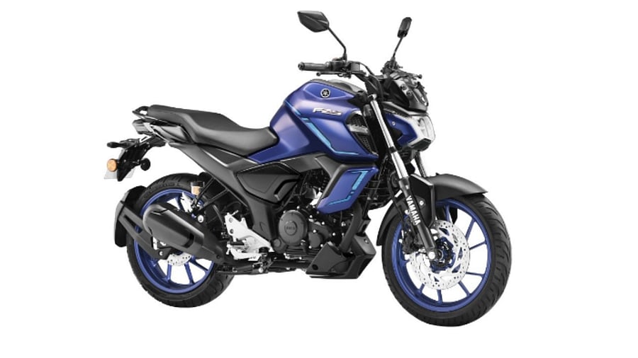 <div class="paragraphs"><p>The FZ-S-Fi Hybrid motorcycle.</p></div>