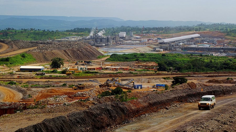 <div class="paragraphs"><p>A view of processing facilities at Tenke Fungurume, a copper and cobalt mine 110 km  northwest of Lubumbashi in Congo's copper-producing south. </p></div>