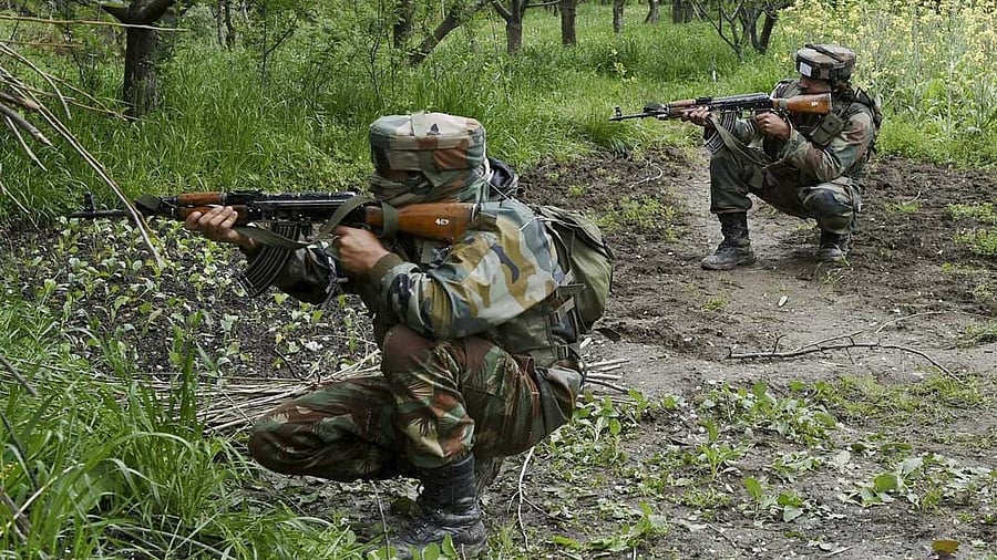 <div class="paragraphs"><p>Officials said that the soldier was manning a forward post in Kalsiyan area of Nowshera sector when he was hit by a bullet from across the border. (Representative image)</p></div>
