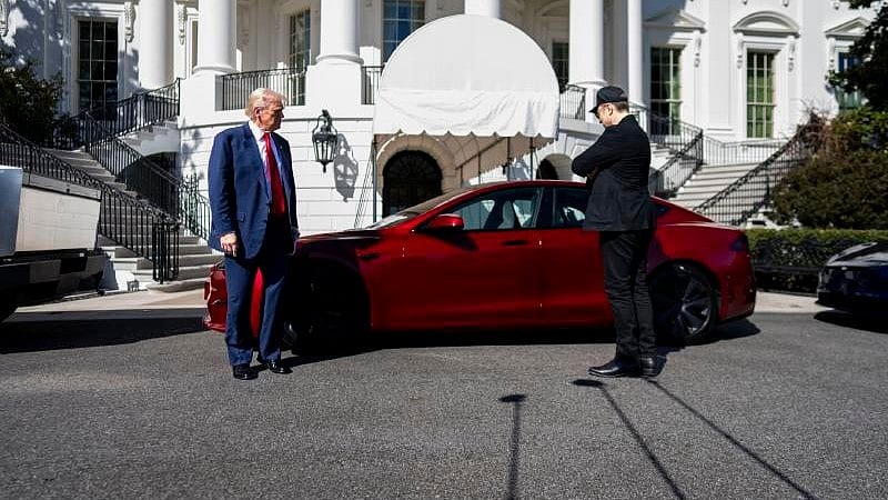 Trump, an EV Naysayer, Gives Tesla and Musk a White House Exhibition