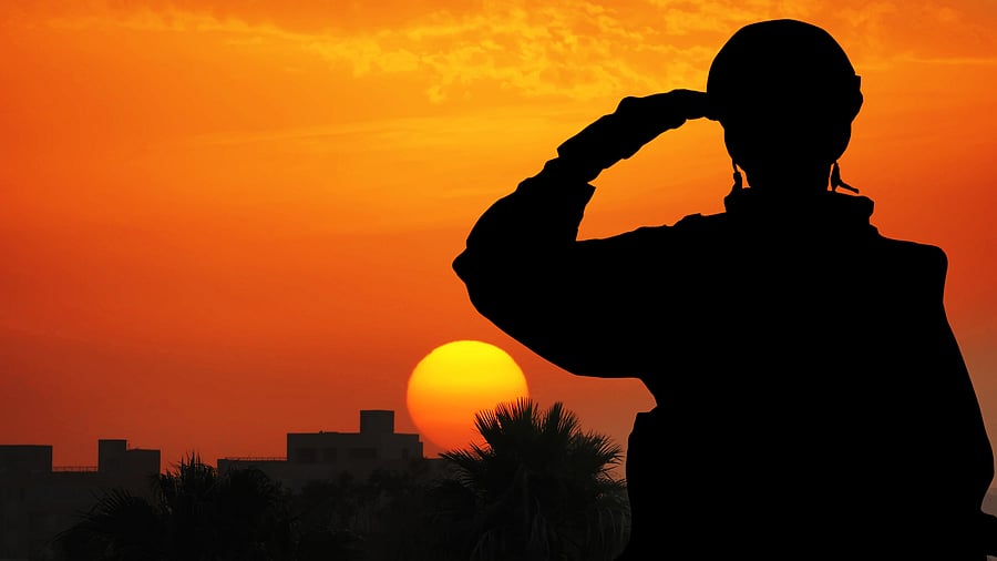 <div class="paragraphs"><p>Representative image showing the silhouette of a soldier</p></div>