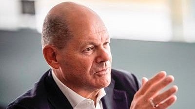 <div class="paragraphs"><p>Germany's outgoing Chancellor Olaf Scholz </p></div>