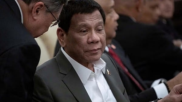 <div class="paragraphs"><p>Former Philippines president Rodrigo Duterte</p></div>