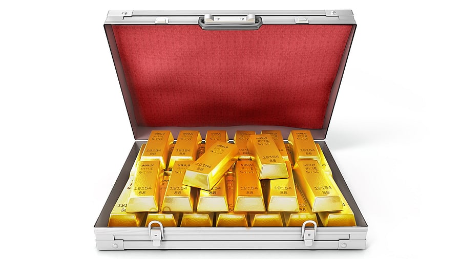 <div class="paragraphs"><p>A briefcase with smuggled gold bars seen in this representative image</p></div>