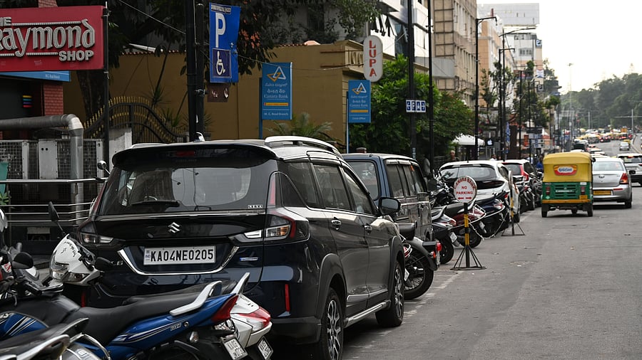 <div class="paragraphs"><p>The BBMP first introduced the paid parking system in August 2020. This is from MG Road. </p></div>