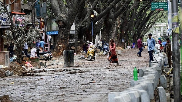 <div class="paragraphs"><p>Bengaluru Road Condition 2025; Subbarama Chetty Road.</p></div>