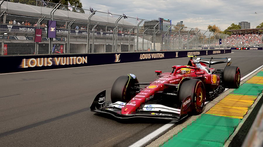 <div class="paragraphs"><p>Ferrari's Lewis Hamilton during qualification.</p></div>