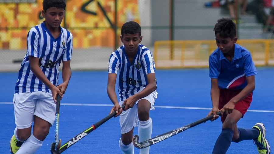 <div class="paragraphs"><p>A solid academic base is key for well-rounded development of athletes. In pic, students at an inter-school hockey tournament in Bengaluru. Image for representative purposes only. </p></div>
