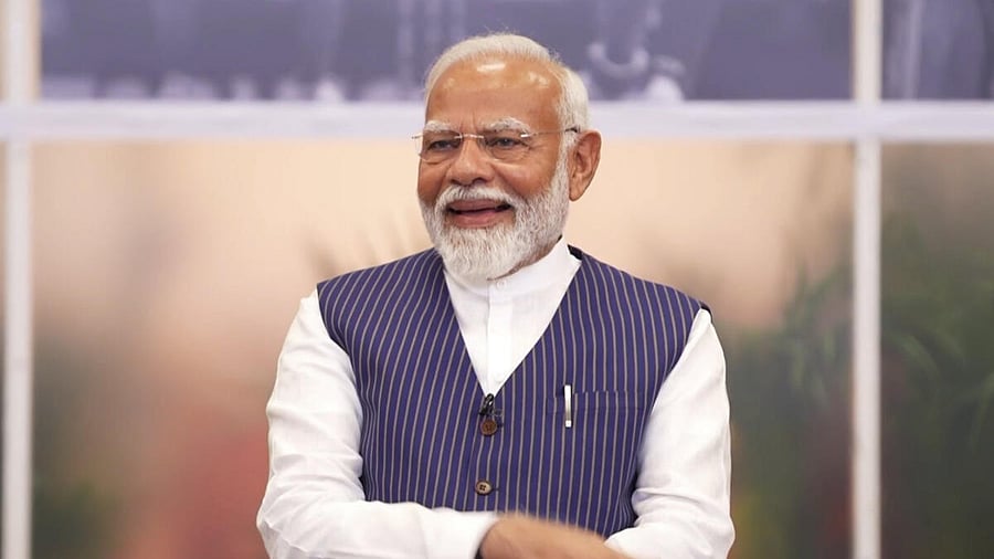 <div class="paragraphs"><p>Prime Minister Narendra Modi during an interaction with the 2024 T20 World Cup-winning Indian cricket team</p></div>